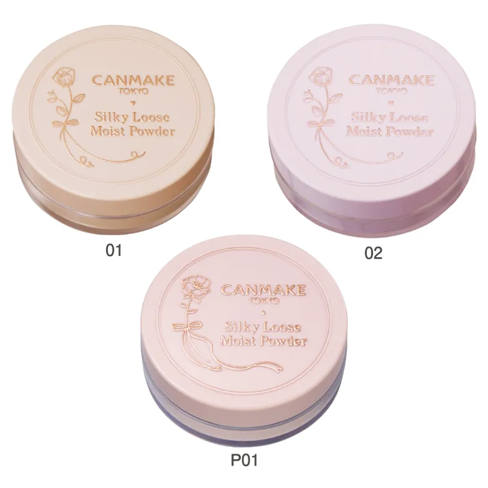 【模型】日本 CANMAKE Silky Loose Moist Powder 絲滑潤澤蜜粉