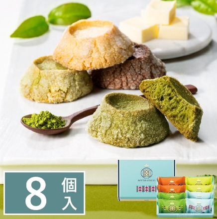 4/22結單-日本 BUTTER STATE'S 富士山奶油餅 8入綜合 盒裝