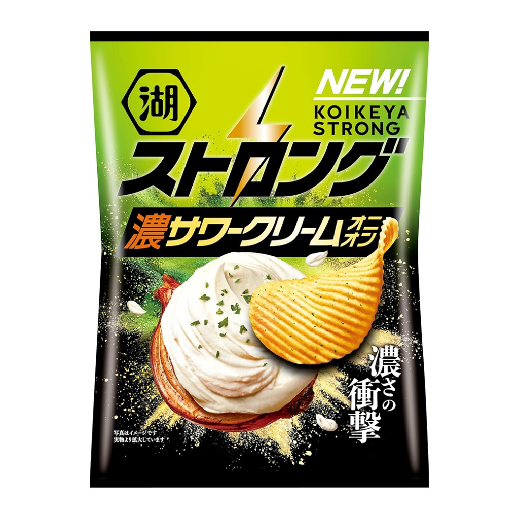 6/2結單-日本 湖池屋 濃厚酸奶洋蔥厚切洋芋片 54g