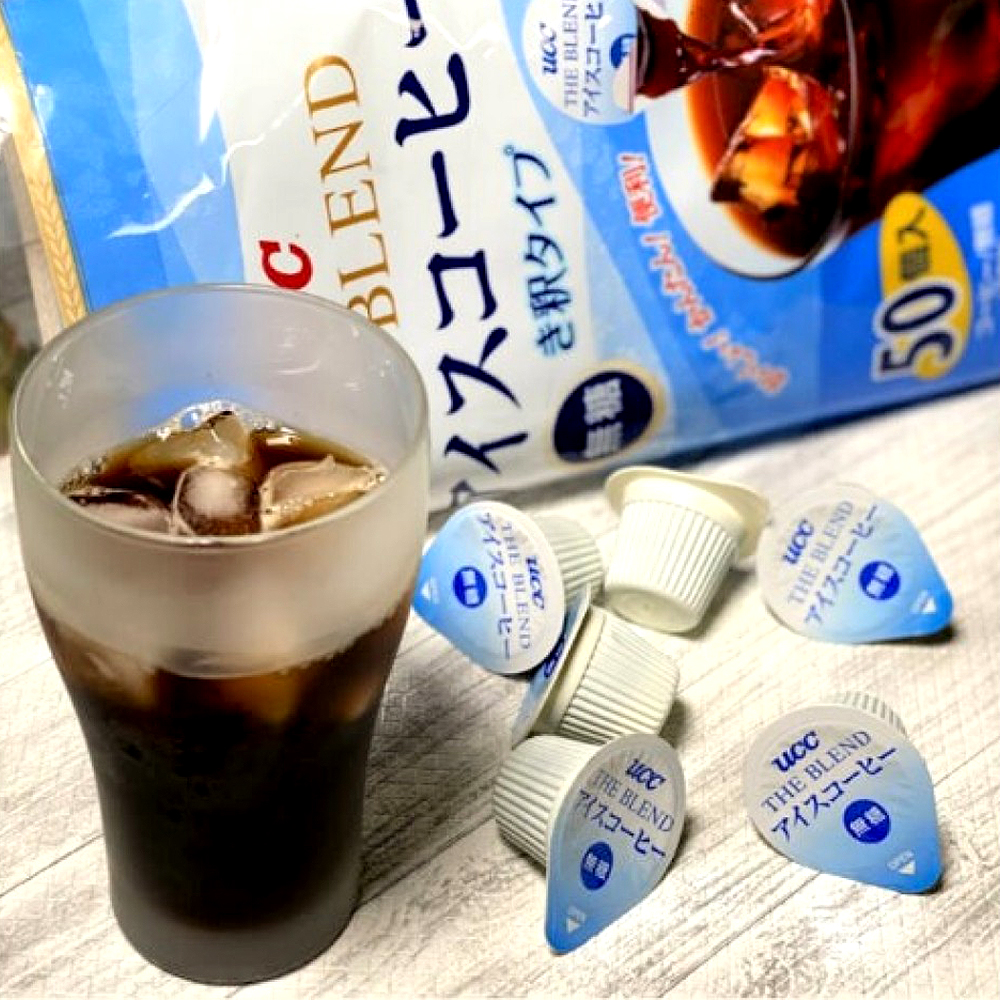 日本 COSTCO好市多限定 UCC無糖咖啡膠囊球 50入 大容量 冰咖啡 冷飲 沖泡 咖啡球